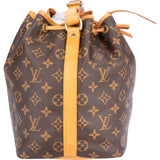 Louis Vuitton Canvas Monogram Sac Noe Petit Shoulder Bag