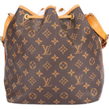 Louis Vuitton Canvas Monogram Sac Noe Petit Shoulder Bag