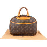 Louis Vuitton Canvas Monogram Trouville Handbag