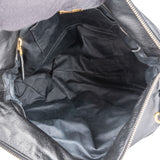 Miu Miu Black Leather City Handbag