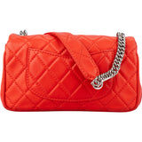 Chanel Quilted Lambskin Palladium Single Flap Shoulder Bag