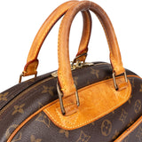 Louis Vuitton Canvas Monogram Trouville Handbag