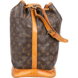 Louis Vuitton Canvas Monogram Sac Noe Grande Shoulder Bag