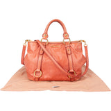 Miu Miu Leather City Handbag