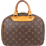 Louis Vuitton Canvas Monogram Trouville Handbag