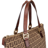 Fendi FF Monogram Zucca Handbag