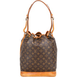 Louis Vuitton Canvas Monogram Sac Noe Grande Shoulder Bag