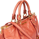 Miu Miu Leather City Handbag