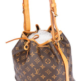 Louis Vuitton Canvas Monogram Sac Noe Petit Shoulder Bag