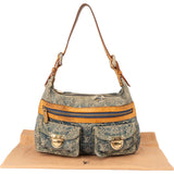 Louis Vuitton Denim Monogram Baggy PM Crossbody Bag