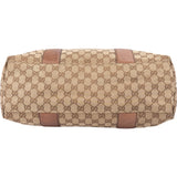 Gucci GG Monogram Bamboo Handbag