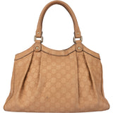 Gucci GG Monogram Leather Sukey Handbag