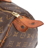 Louis Vuitton Canvas Monogram Speedy 30 Handbag