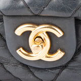 Chanel Quilted Chevron Single Flap Shoulder Bag