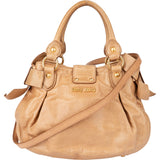 Miu Miu Leather City Handbag