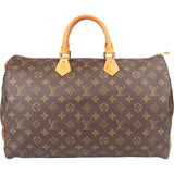 Louis Vuitton Canvas Monogram Speedy 40 Handbag