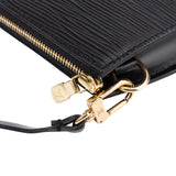 Louis Vuitton Noir Epi Leather Pochette Accessoire Handabg