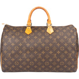 Louis Vuitton Canvas Monogram Speedy 40 Handbag