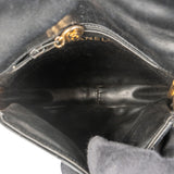 Chanel Quilted Chevron Lambskin Single Flap Crossbody Bag