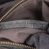Fendi Pebbled Leather Buckle Handbag