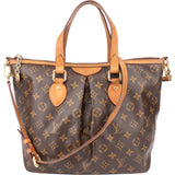 Louis Vuitton Canvas Monogram Palermo PM Handbag