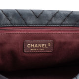 Chanel Quilted Chevron Single Flap Shoulder Bag