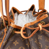Louis Vuitton Canvas Monogram Sac Noe Petit Shoulder Bag