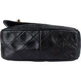 Chanel Quilted Lambskin 24K Gold Camera Crossbody Bag