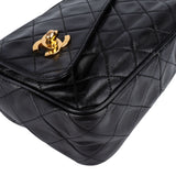 Chanel Quilted Lambskin 24K Gold Camera Crossbody Bag