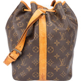 Louis Vuitton Canvas Monogram Sac Noe Petit Shoulder Bag
