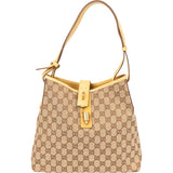 Gucci GG Monogram Jackie Shoulder Bag