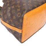 Louis Vuitton Canvas Monogram Sac Noe Petit Shoulder Bag