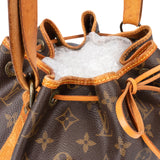 Louis Vuitton Canvas Monogram Sac Noe Petit Shoulder Bag