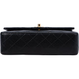 Chanel Quilted Lambskin 24K Gold Small Flap Crossbody Bag