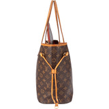 Louis Vuitton Canvas Monogram Neverfull MM Shopper Handbag