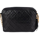 Chanel Quilted Lambskin CC Camera Crossbody Bag