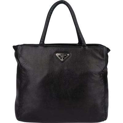 Prada Premium Leather City Handbag - vintageandkickz