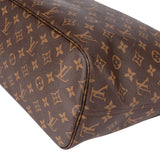 Louis Vuitton Canvas Monogram Neverfull MM Shopper Handbag