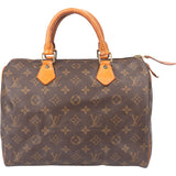 Louis Vuitton Canvas Monogram Speedy 30 Handbag