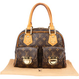 Louis Vuitton Canvas Monogram Manhattan PM Handbag