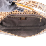 Fendi FF Monogram Baguette Vinyl Handbag