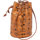 MCM Visetos Monogram Bucket Crossbody Bag
