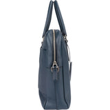 Prada Blue Saffiano Leather Business Handbag