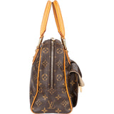 Louis Vuitton Canvas Monogram Manhattan PM Handbag