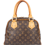 Louis Vuitton Canvas Monogram Manhattan PM Handbag