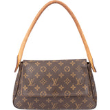 Louis Vuitton Canvas Monogram Looping PM Shoulder Bag