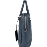 Prada Blue Saffiano Leather Business Handbag