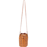 MCM Visetos Monogram Bucket Crossbody Bag