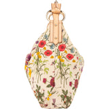 Gucci Limited Floral Monogram Horsebit Handbag