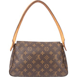 Louis Vuitton Canvas Monogram Looping PM Shoulder Bag
